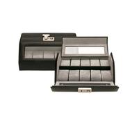 Windrose - Windrose Uhrenkoffer Nappa schwarz Schwarz