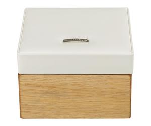 WINDROSE Wood Jewelry Box Cream