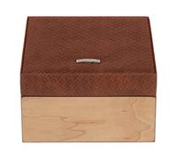 WINDROSE Wood Jewelry Box S Brown