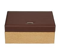 Windrose Wood Schmuckkoffer 26 cm braun