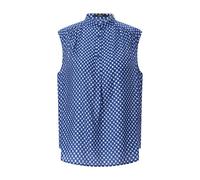windsor. - Ärmellose Bluse mit Muster - Größe 44 - blau