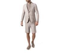 Windsor Anzug Herren Slim Fit Leinen beige, 50