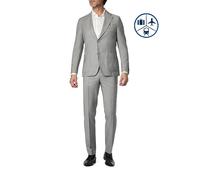 Windsor Anzug Herren Slim Fit Merinowolle grau, 50