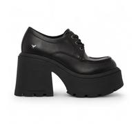 Windsorsmith Damen-Schnürschuhe aus schwarzem Leder mit dicker Plateausohle - Starcrossed EU 42 / UK 8