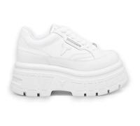 Windsorsmith Damen-Sneaker mit Plateausohle aus klobigem Leder in Weiß - Swerve