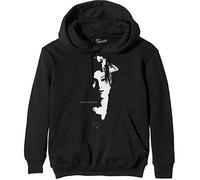 Winehouse Amy - Felpa # M Black Unisex # Scarf Portrait