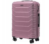Wings Crake Großer Koffer 28“, Reisegepäck für Flugzeuge, 4 Lenkrollen 100% POLICARBON Unverwüstlich, Rosa