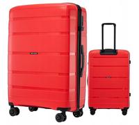 Wings Hawfinch Koffer groß Polypropylen 75x50x30 cm mit Spinner Rollen 360° und TSA Schloss - Reise Trolley 97L
