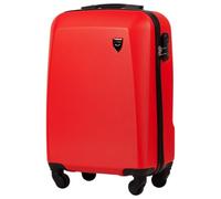 Wings Koffer Hartschale - 57 x 38 x 20,5 cm Groß Reisekoffer & Trolleys - Ultraleicht Rollkoffer mit Rollen - Koffer Trolley Handgepäck - Hartschalenkoffer Mit Schloss - Trolley Klein für Flugzeug