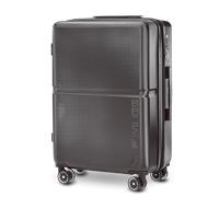 WINGS MAGPIE 24" SCHWARZER MITTELGROSSER KOFFER Schwarz