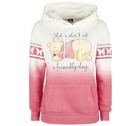 Winnie The Pooh A Friendly Day Frauen Kapuzenpullover weiß/rosa L