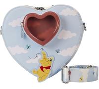 Winnie the Pooh Damen Loungefly Balloons Heart Tasche, Standard Crossbody, Schwarz