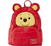 Loungefly Rainy Day Puffer Jacket Winnie The Pooh Backpack Rot (Herstellerartikelnummer: 671803476769)