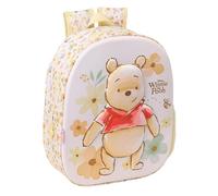 WINNIE THE POOH Schulrucksack mit 3D-Design, ideal für Kinder verschiedener Altersgruppen, bequem und vielseitig, Qualität und Widerstandsfähigkeit, 27 x 10 x 33 cm