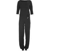 WINSHAPE Damen 3/4-Arm-Jumpsuit WJS2 (WJS2) XL schwarz
