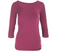 WINSHAPE Damen Ws4 3/4-arm Shirt, Berry Love, M EU