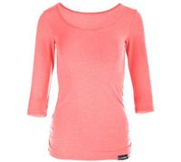 Winshape Damen Ws4 3/4-arm Shirt, Neon-Coral, M EU