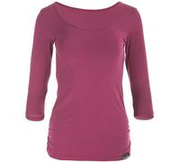WINSHAPE Damen Ws4 3/4-arm Shirt, Berry Love, XS EU
