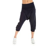 Haremshose WINSHAPE "Haremshose WBE7", Damen, Gr. XS, Normalgrößen, blau (night blau), 90% Baumwolle, 10% Elasthan, Hosen, Dance-Style (21442060-XS) night blau