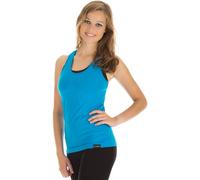 Winshape Damen Cotton Tanktop Wvr24 Trägershirt Cami Shirt, Türkis, L EU