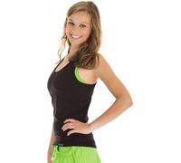 WINSHAPE Damen Cotton Tanktop WVR24 (WVR24) XS schwarz
