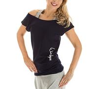 Winshape Damen Dance-Shirt WTR12 Freizeit Fitness Workout T, Night-Blue, XS