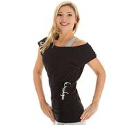 WINSHAPE Damen Dance-Shirt WTR12 (WTR12) L schwarz