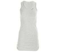 WINSHAPE Damen Longtop mit seitlicher Raffung WTR15 (WTR15) XL grey melange