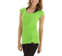 WINSHAPE Damen Fitness Freizeit Yoga Pilates Wtr4 Kurzarmshirt, Apfelgrün, M EU