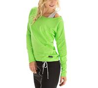 WINSHAPE Damen Freizeit Sport Dance Fitness Ws2 Longsleeve, Apfelgrün, M EU