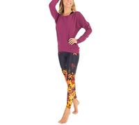 WINSHAPE Damen Freizeit Sport Dance Fitness Ws2 Longsleeve, Berry-love, S EU
