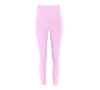 Leggings WINSHAPE "7/8-Tights HWL317C", Damen, Gr. XL, Normalgrößen, rosa (lavender rose), 85% Polyester, 15% Elasthan, Hosen Leggings, mit V-Shape Applikation und Core-Bund (56190321-XL) lavender ros