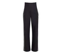 Culotte WINSHAPE "Functional Comfort CUL601C", Damen, Gr. L, Normalgrößen, schwarz, 85% Polyester, 15% Elasthan, Hosen Yogahose Yogawear, High Waist mit praktischen Taschen (97092414-L) schwarz