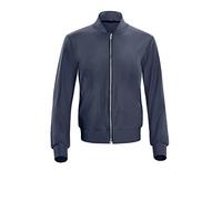 Bomberjacke WINSHAPE "Functional Comfort Bomber Jacket J007C", Damen, Gr. XL, grau (anthrazit), 85% Polyester, 15% Elasthan, ohne Ausschnitt, Jacken Bomberjacke, Ultra weicher Funktionsstoff (79861144