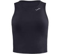 Tanktop WINSHAPE "AET136C", Damen, Gr. M, schwarz, 85% Polyester, 15% Elasthan, Rundhals, ohne Ärmel, Tops, Functional Comfort (20712733-M) schwarz