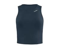 Tanktop WINSHAPE "AET136C", Damen, Gr. XL, grau (anthrazit), 85% Polyester, 15% Elasthan, Rundhals, ohne Ärmel, Tops, Functional Comfort (60290948-XL) anthrazit