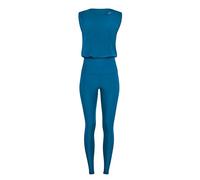 Winshape Damen Jumpsuit JS102LSC – Functional Comfort, Rundhals, Grün (Teal) XL