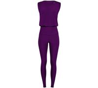 WINSHAPE Damen Functional Comfort Jumpsuit JS102LSC (JS102LSC) S dark plum