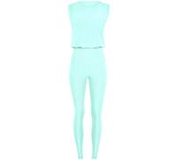 Jumpsuit WINSHAPE "JS102LSC" Gr. XXL, Normalgrößen, grün (delicate mint) Damen Overalls Functional Comfort (45666907-XXL)
