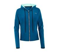 Trainingsjacke WINSHAPE "Functional Comfort Jacket J008C", Damen, Gr. S, blau (teal grün, delicate mint), 85% Polyester, 15% Elasthan, ohne Ausschnitt, Jacken Trainingsjacke, mit Ton-in-Ton-Farbakzent