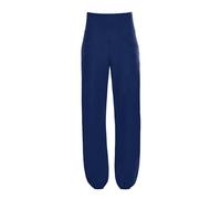 WINSHAPE Damen Functional Light and Comfort Wide Leg Pants Cul102lc Lässige Hose, Dark Blue, L EU