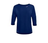 WINSHAPE Damen Functional Light and Soft ¾-arm Top Dt111ls Yoga-Shirt, Dark-Blue, XL EU