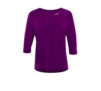 WINSHAPE Damen Functional Light and Soft ¾-arm Top Dt111ls Yoga-Shirt, Dark-Plum, XL EU