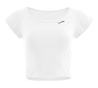 Crop-Top WINSHAPE "AET137LS", Damen, Gr. M, weiß (ivory), 85% Polyester, 15% Elasthan, Rundhals, Tops, Functional Light and Soft Cropped (51192247-M) ivory