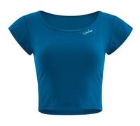 Crop-Top WINSHAPE "AET137LS", Damen, Gr. S, grün (teal grün), 85% Polyester, 15% Elasthan, Rundhals, Tops, Functional Light and Soft Cropped (45086422-S) teal grün