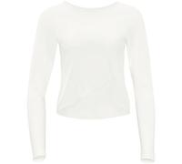 WINSHAPE Damen Functional Light and Soft Cropped Long Sleeve Top AET131LS (AET131LS) M cream