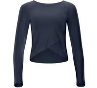 WINSHAPE Damen Functional Light and Soft Cropped Long Sleeve Top AET131LS (AET131LS) XL anthracite