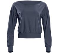 WINSHAPE Damen Functional Light and Soft Cropped Long Sleeve Top LS003LS (LS003LS) L anthracite