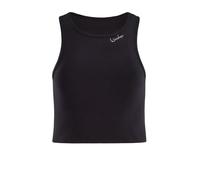 Winshape Damen Functional Light and Soft Cropped Tanktop Aet135ls T-Shirt, Schwarz, S EU