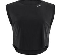 WINSHAPE Damen Light And Soft Cropped Top Aet115ls Yoga-Shirt, Schwarz, XL EU
